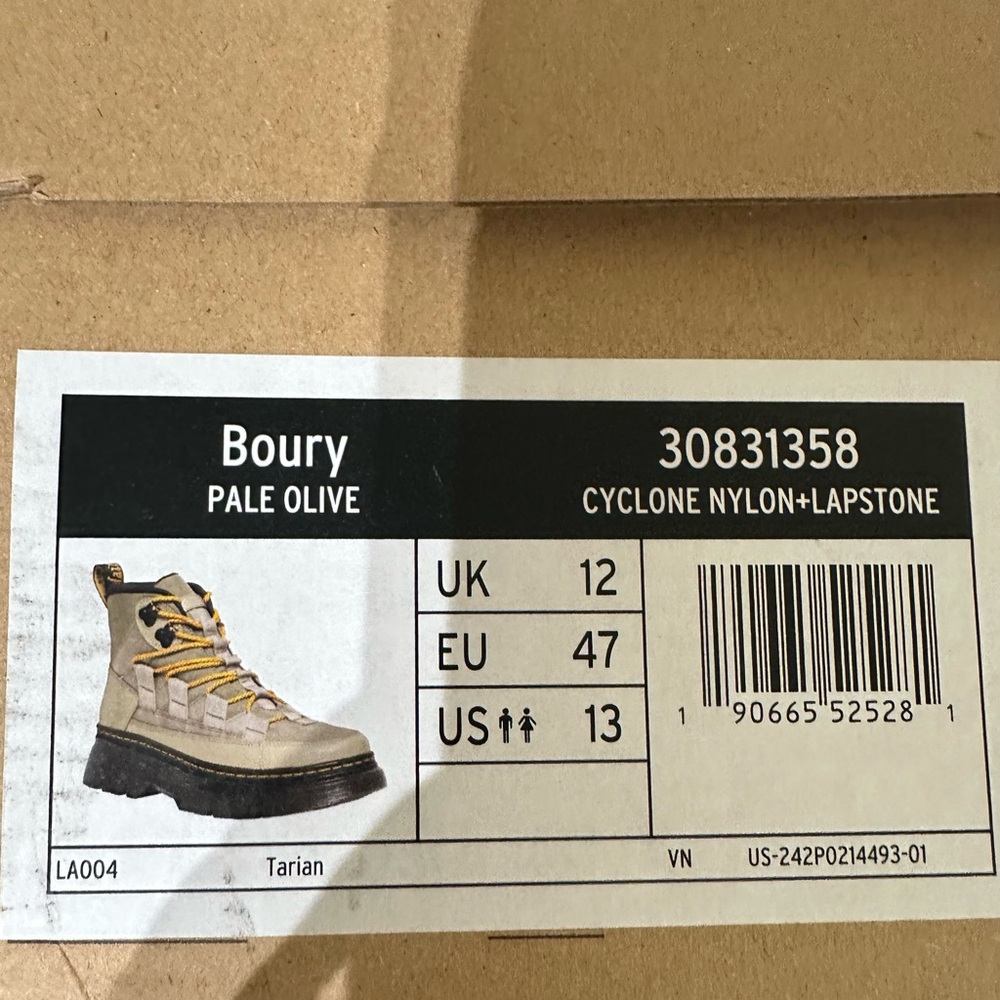 Dr. Martens Boury pale olive Hiking Boots - Picture 6 of 6